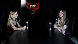 beautiful blonde naty varga turns hot sex videos after modeling with sheer red lingerie