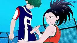 渡我被子、八百万百、绿谷出久狂野乱交我的英雄学院本子