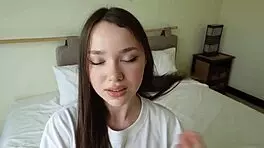 Stepsister Rides Brother, Taking Virginity in Homemade Clip