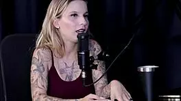 beautiful blonde naty varga turns hot sex videos after modeling with sheer red lingerie