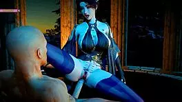 Cao Ying Takes Big Cock in Wild 3D Animation Scene