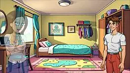 Morty's Sister Gives Fan Blowjob