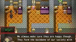 In this hentai game episode, the gym workout exposes her pussy in the harem world.