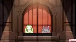 Summer clover dominates with bdsm session and footjob in harem game.