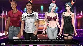 Intense anime hentai double anal assfucking with submissive black slut