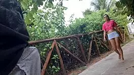 just jerked off for a chick passing by in public