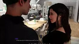 Stepsis masturbates with huge dildo and dreams of big thick cock