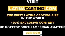 skinny african latina takes rough anal at amateur casting