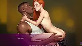 我把巨乳米拉AI送到巨黑人那里疯狂3D玩乐