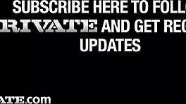 Zlata Shine gags on monster cock in threesome assfucking