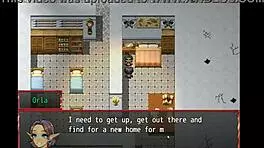 In a hentai game, petite princess faces giant cock in episode 22.