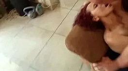 Backstage real wife fucked by husband and friend! 😲