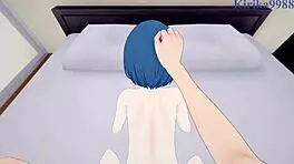 KIRITANI HARUKA AND MOCHIZUKI HONAMI IN INTENSE POV SEX!