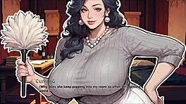 i caught step mom squirting on my desk in taboo hentai game