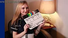 Candice Banks gets messy in cumshot compilation with young uniform vibe