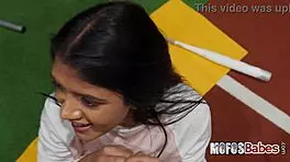 busty brunette slut rides and sucks monster cock after batting cages with alice thunder and gi joey