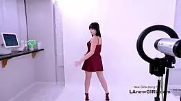 shy brunette teen pounded hard in casting interview