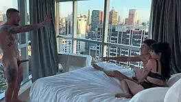 double penetration by huge spanish cocks on young argentine girl!