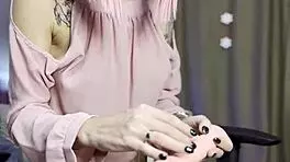 Young girl shoves whole dick laughing in delight