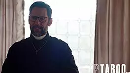 Confession of Desire Belle Penelope Kay Approaches Priest Tommy Pistol for Sexual Secrets