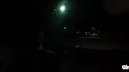 Man, this hitchhiking slut just thanked my fat cock with a wild ride and facial!