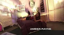amber rayne moans 'fuck my ass harder' until she squirts everywhere