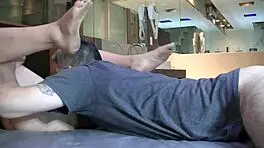 He says, 'I love licking your feet on the couch, step daughter.'