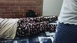 Cheating stepmom swallows my load after a close-up suck.