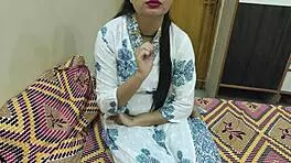 Stepmom ready for dirty talk and wild chudai with stepson!