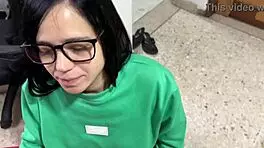 horny teen 18+ kami yammy drilled after shower blowjob, hardcore action with shaved pussy