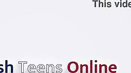 hey, this collared british 18 year old got slammed hard in the kitchen quickie!