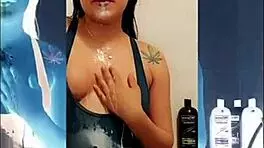 yo, check this hot spanish pregnant babe! she's horny and real in homemade lesbian action.