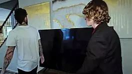 Spikey Dee and Hatler Gurius Team Up for Blonde Teen's Anal Ride