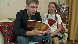 Students ditch boring lessons for anal fucking with big cocks