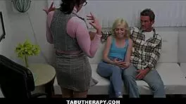 Tabutherapy Tiny Teen Stepdaughter Family Sex Therapy Threesome With Milf Therapist Minxx Marley Rusty Nails