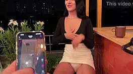 i can’t believe i controlled my orgasm in a paris cafe and gave an epic public toilet blowjob