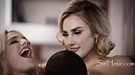 Girlfriend Submits To Boyfriend And Bestie's Big Black Cock!