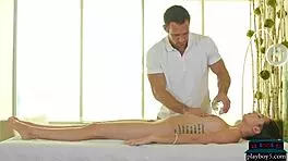 Tell me, does petite Marley Brinx crave Johnny Castle's big cock licking her pussy during hardcore massage?