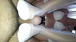 cheating wife begs him, take off the condom and cum inside now