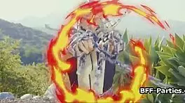 i'm sharin' my hard dick with kitana and her warrior besties, lickin' and suckin' all over