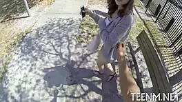 Scarlett Sawyer Fills Legal Teen Mouth