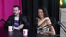 Compilados da Espuleta e Himeros Mansion no Bora Cast com Bruna Carlos - Parte 2 on Sheer Red