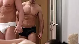 Kiara gold delights two guys in threesome