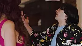 Oh, come on, you're allowed to play with your big tit stepmommy's body