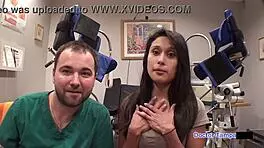 Dr. tampa locks up petite alexa chang backstage in florida, making her scream