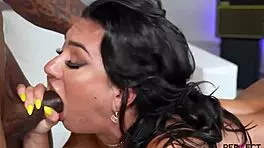 liz rainbow asks, 'who's fucking my asshole properly in stockings?'