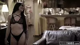 Pure taboo couple picks up teen 18+ hitchhiker for threesome 😏