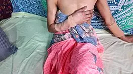 Horny indian mistress rides big cock then gets doggystyled hard