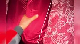 A shy boy in sports uniform faces a big challenge with college students at the party.