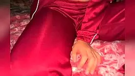 A shy boy in sports uniform faces a big challenge with college students at the party.